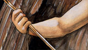 The arm with the arrows