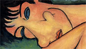 Head of the Modigliani giraffe