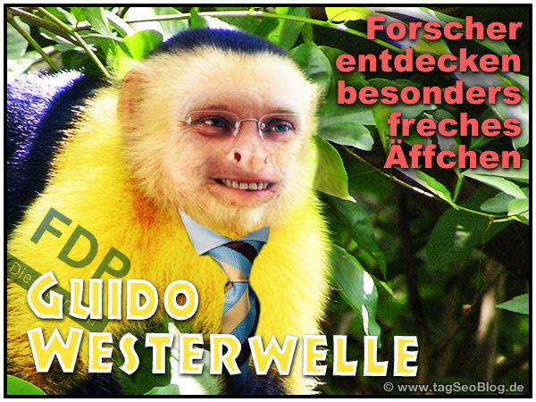 FDP-Politician Guido Westerwelle - funny picture FDP-Politician Guido Westerwelle - funny picture
