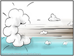 Zosh... fast jump-away cloud Digital painting: Zosh... fast jump-away cloud