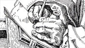 Desiderius Erasmus - funny giraffe cartoon (Detail 3)