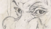 Albrecht Durer mother as giraffe (Detail 1)