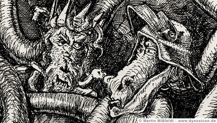 Knight, death and devil (Detail 1)