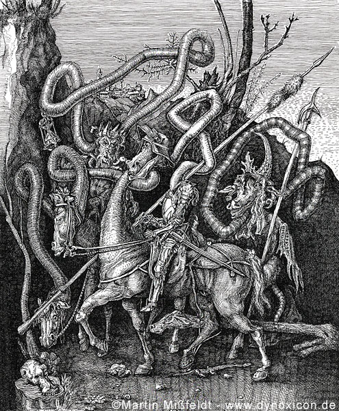 Knight, death and devil