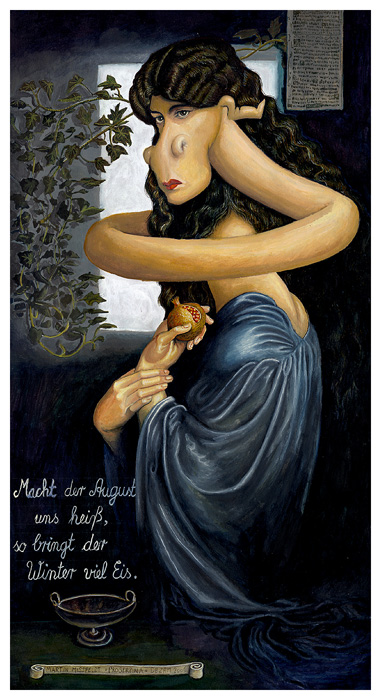 Proserpine after Dante Gabriel Rossetti