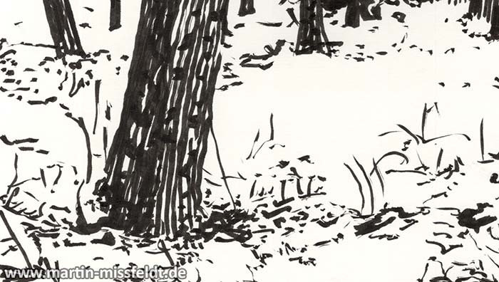 Little snow forest (Detail 1)
