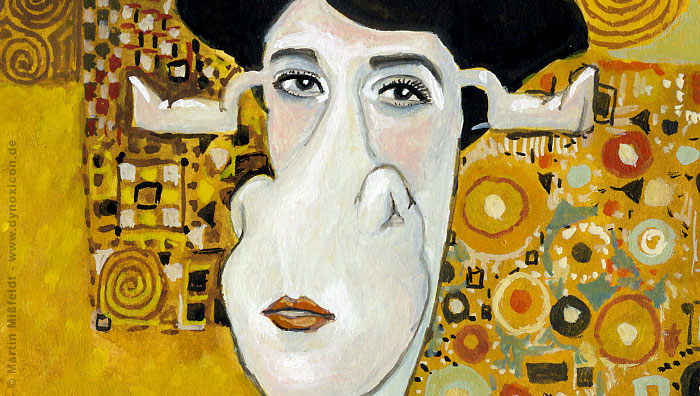 Adele Bloch-Bauer - Gustav Klimt (Detail 1)