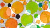 Watercolor painting: Color Vision Test A-Z (Detail 2)