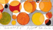 Watercolor painting: Color Vision Test A-Z (Detail 5)