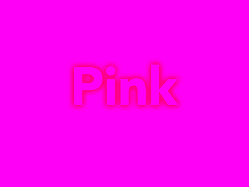 Pink