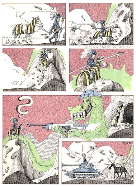 Holy Georg againt modern dragon – page 2