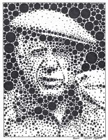 : Picasso Portrait (Neo-Pointilism)