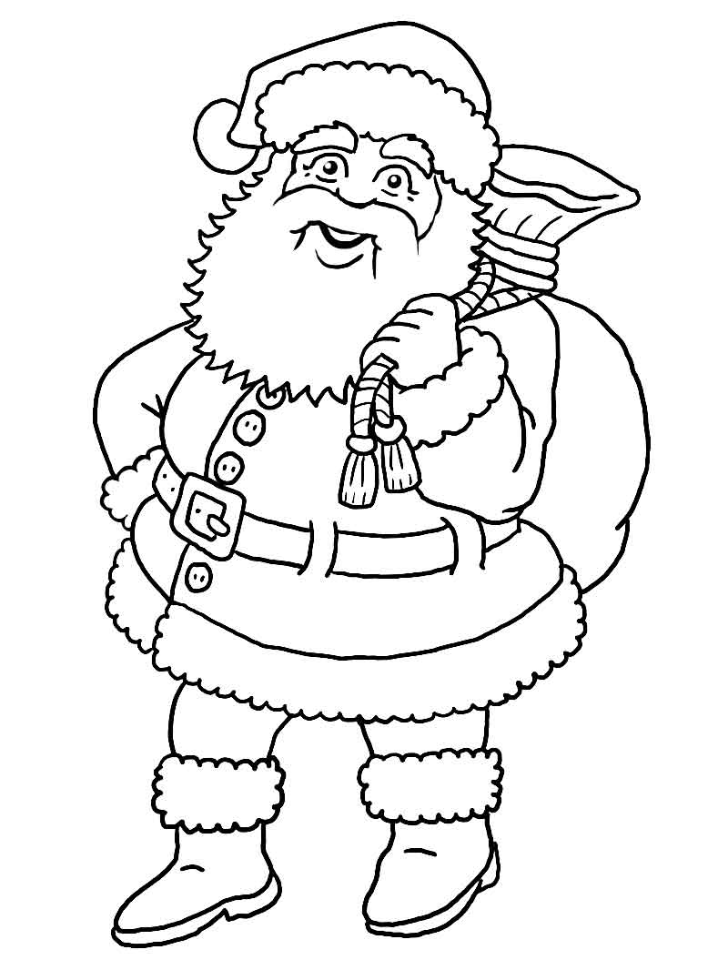 Color model: Santa Claus