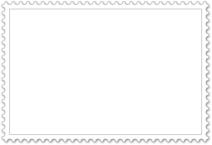 Stamp Coloring Template