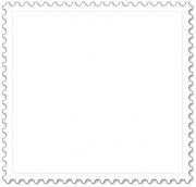 : Stamp Square Coloring Template