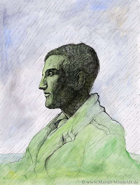 Homeland: Marcel Duchamp in the rain