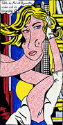 : Blonde after Roy Lichtenstein