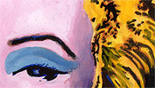 Shot Orange Marilyn (popart) - after Andy Warhol (Detail 2)