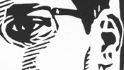 Edward Snowden (Linocut) (Detail 2)