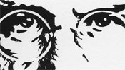 Linocut Steve Jobs (Detail 1)