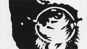 Linocut Steve Jobs (Detail 2)