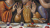 The Last Supper - after Leonardo da Vinci (Detail 3)