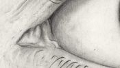 Drawing of an eye (2) (Detail 1)