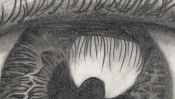 Drawing of an eye (2) (Detail 3)