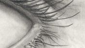 Drawing of an eye (2) (Detail 5)