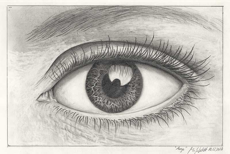 Drawing of an eye (2)