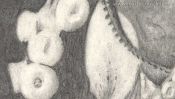 Drawing of an octopus (Detail 3)