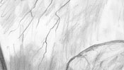 Hill grave pencil drawing (Detail 2)