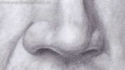 Johann Wolfgang von Goethe (portrait drawing) (Detail 2)