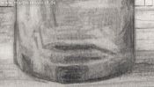 Meager meal (drawing) (Detail 3)