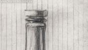 Meager meal (drawing) (Detail 4)