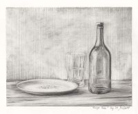 : Meager meal (drawing)