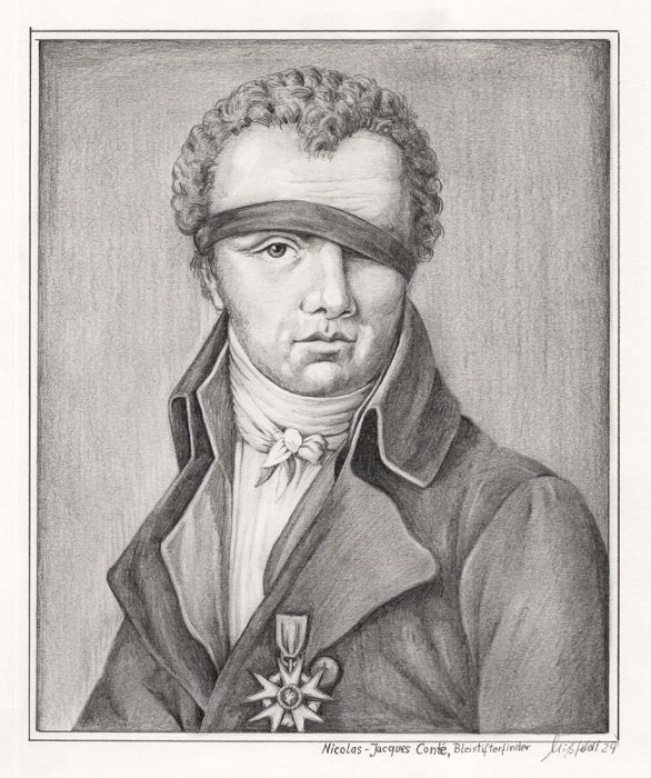 Nicolas-Jacques Conte (pencil portrait)