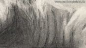 Pencil drawing of a lion (2nd version) (Detail 5)