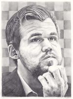 : Portrait of Magnus Carlsen