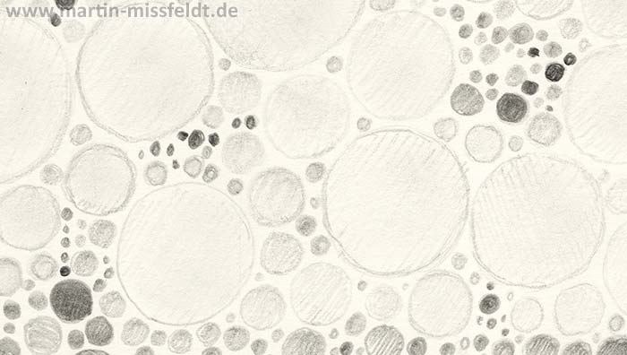 The big fish eat the small ones (drawing after Bruegel) (Detail 1)