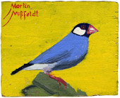 : Blue Bird oilpainting