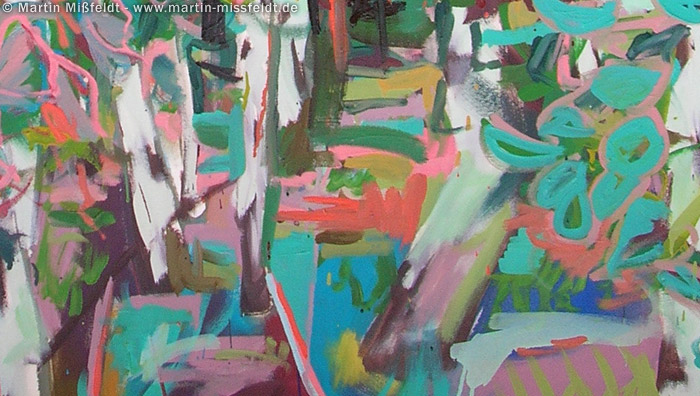 Birch forest