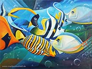 : Fishes (cubism)