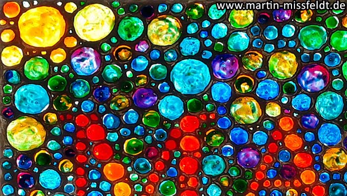 Machen (Making) - Glass painting (Detail 1)