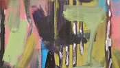 Trees with oilcolor