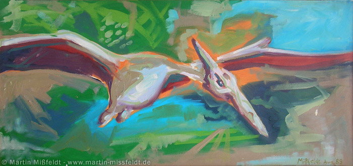 Flying dinosaur