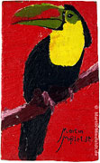 : Oilpainting of a tucan