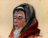 : Portrait of an old woman