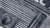 Drawing of a cassette tape (Detail 2)