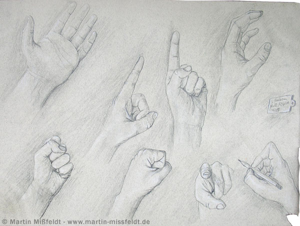 Study of hands